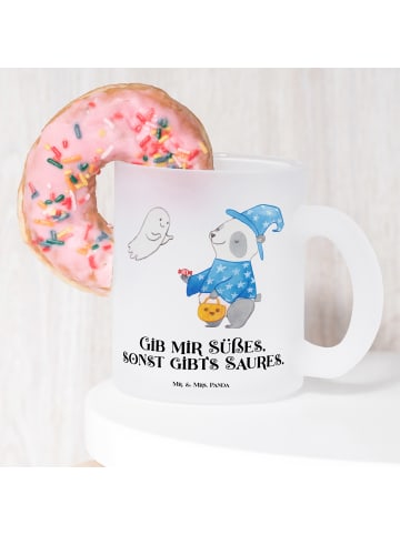 Mr. & Mrs. Panda Becher Panda Zauberer mit Spruch in Transparent