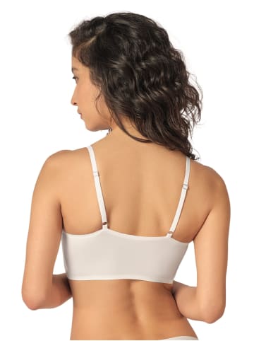 Skiny 2er Pack Bustier mit herausnehmbare Pads in white-beige