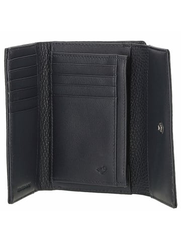 Mandarina Duck Mellow Leather - Geldbörse 10cc 14 cm (warm taupe) in dress blue