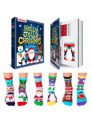 United Oddsocks Socken 3er Pack in A Holly Jolly Christmas