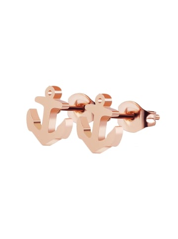 Adeliás Damen Ohrringe – Ohrstecker aus Edelstahl in gold