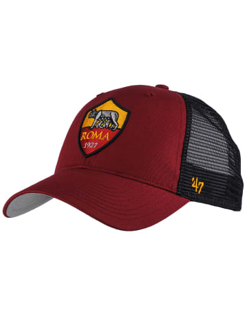 47 Brand 47 Brand AS Roma Branson Cap in Dunkelrot