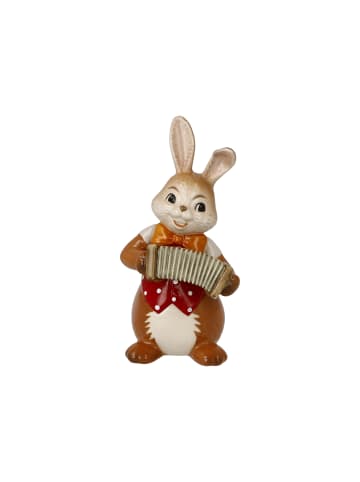 Goebel Figur " Hase - Frecher Musikant " in Bunt