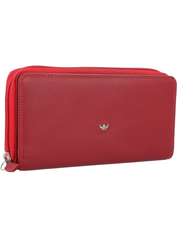 Golden Head Polo Geldbörse RFID Leder 18,5 cm in rot