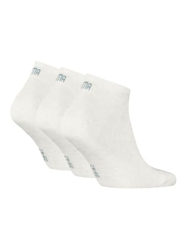 Puma Socken 3er Pack in Weiß (Oatmeal)