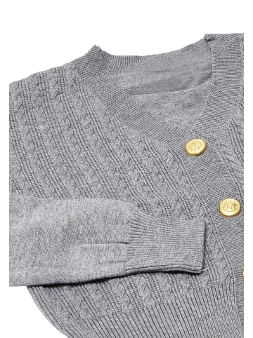 NAEMI Damen Strickjacke in Grau