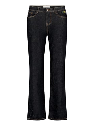 CARTOON Stretch-Jeans mit Strass in Raw Denim