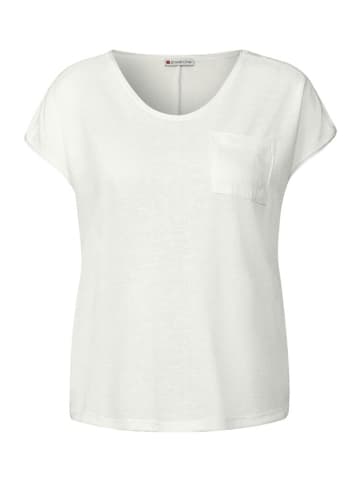Street One T-Shirt in off white