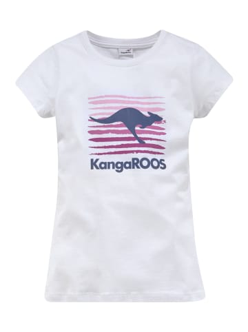 Kangaroos T-Shirt in weiß