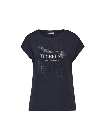 Street One T-Shirt in night sky blue