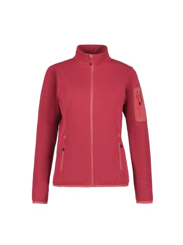 Icepeak Strickfleecejacke Bowersville in rot