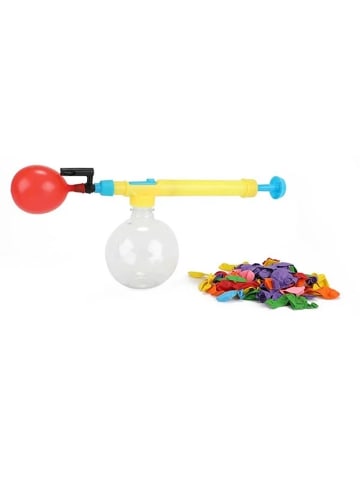 Toi-Toys Wasserballonpumpe mit 50 Wasserballons Wasserbomben und Pumpe 3 Jahre