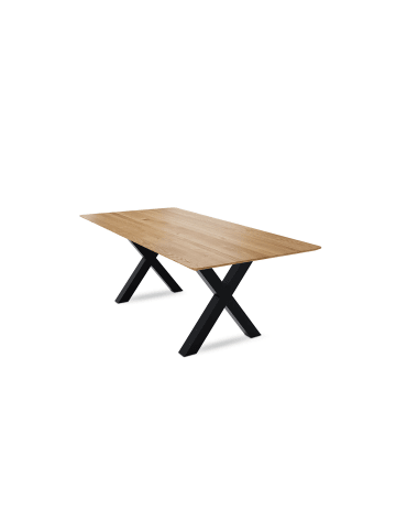 58 aufm Kessel MASSIVHOLZTISCH Dagmar 3 200x77x100 Esszimmertisch Wildeiche geölt