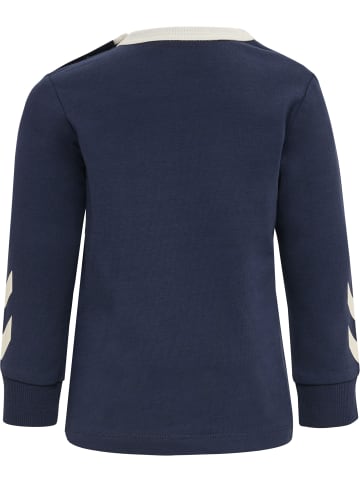 Hummel Druckknopf T-Shirt Hmlmaule Lebensstil Jungen in BLACK IRIS