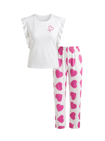 faina Women Sleepwear in white