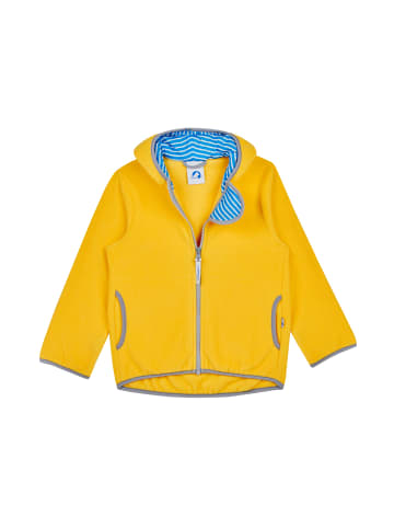 finkid Fleecejacke Paukku Zip In in Gelb