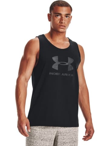 Under Armour T-Shirt "UA Sportstyle Tanktop mit Logo" in Schwarz