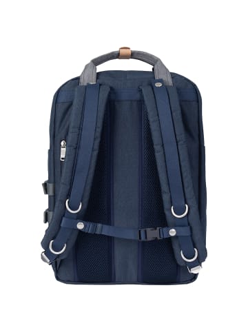 Doughnut Macaroon Large Happy Camper - Rucksack 15" in nautical