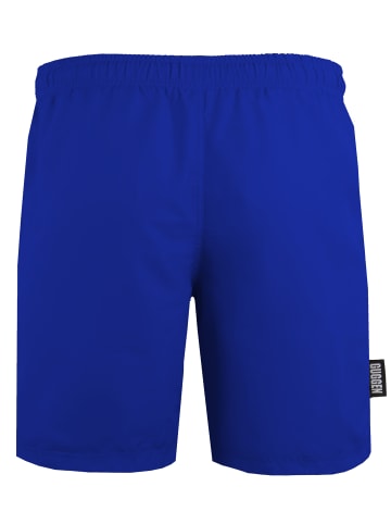 GUGGEN MOUNTAIN Badehose Palmen in Pink-Blau