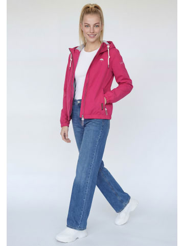 Schmuddelwedda Damen Regenjacke in Rotpink