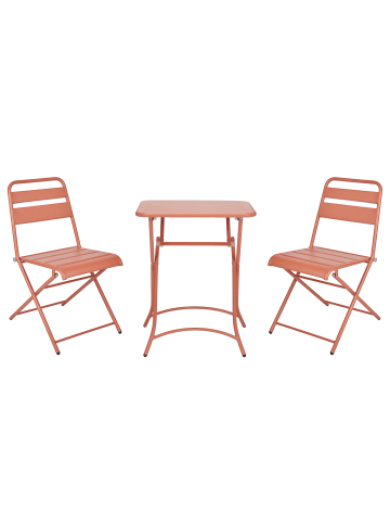 Butlers Gartenmöbel-Set URBAN ONE 3-tlg. in Orange