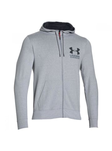 Under Armour Sweatjacke Triblend FZ Hoody in Grau