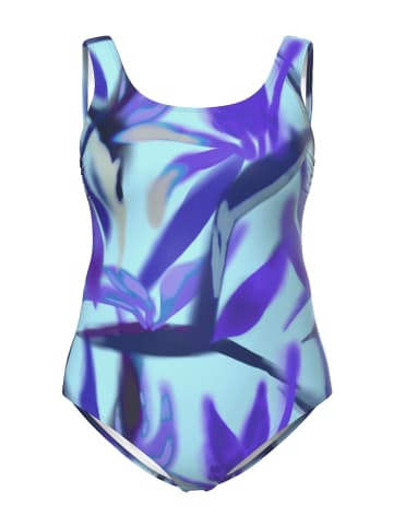 Ulla Popken Badeanzug in aqua