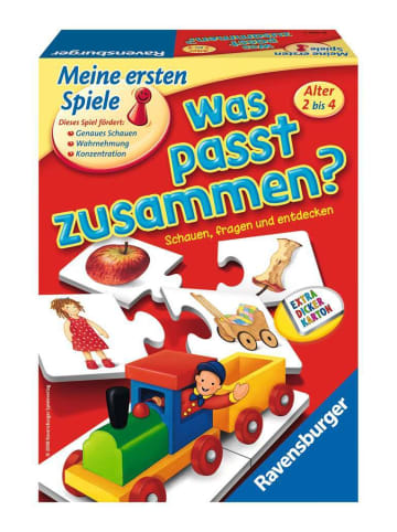 Ravensburger Legespiel Was passt zusammen? - Kinderspiel ab 2 Jahre 2-4 Jahre in bunt