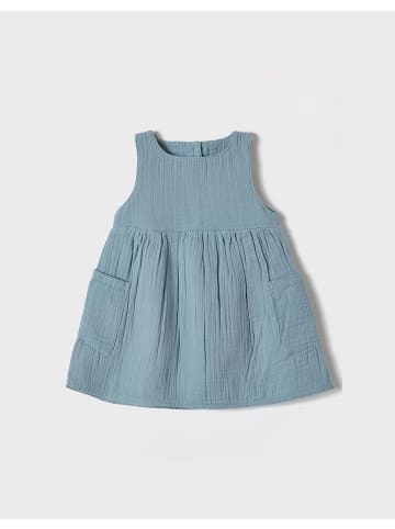 OrganicEra Baby Kleid in Aqua