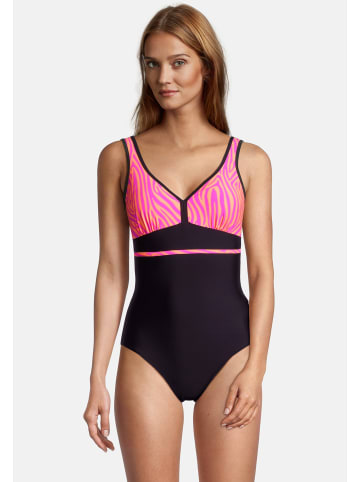BECO the world of aquasports Badeanzug Zebra Vibes in pink-orange