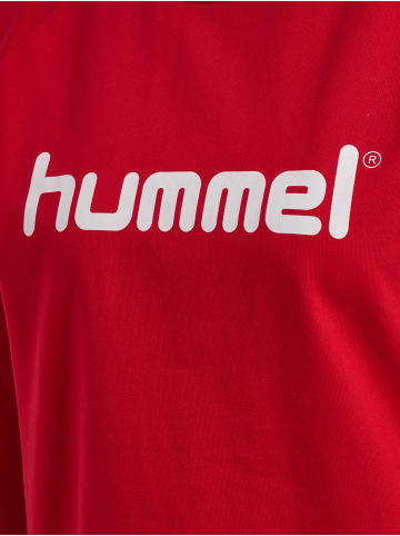 Hummel Sweatshirt Hmlgo Cotton Logo Sweatshirt Woman in TRUE RED