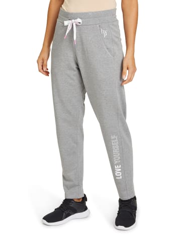 Betty Barclay Joggingpant mit elastischem Bund in Grey Melange