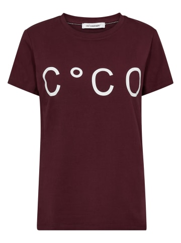 Co'couture T-shirt SignatureCC in Winered