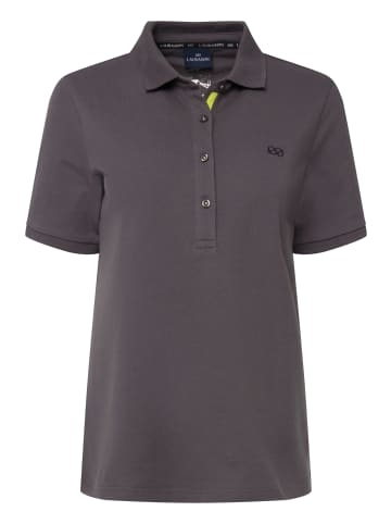 LAURASØN Poloshirt in dunkelgrau