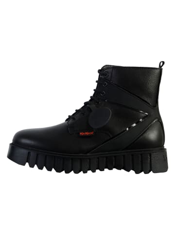 Kickers Kick Fabulous Lederstiefelette Schwarz