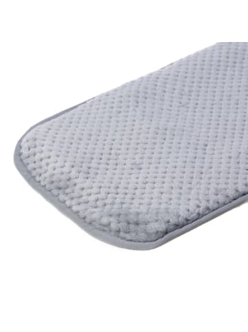 Adler Europe AD 7415 Fleece-Heizkissen 30 x 40 cm mit 2 Heizstufen in Grau/Blau