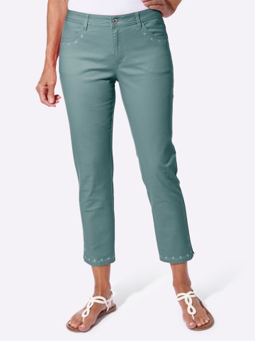 WITT WEIDEN 7/8-Jeans in jade