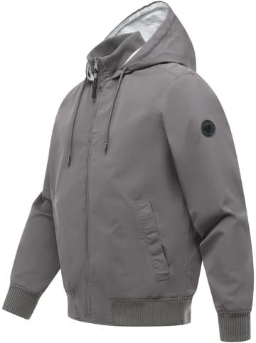 ragwear Outdoorjacke Crusien Hood YOUMODO in Stone Grey