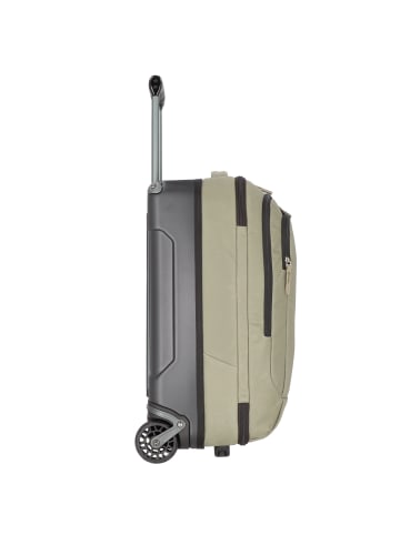 Jack Wolfskin Traveltopia 40 2 Rollen Kabinentrolley 53 cm Laptopfach dusty olive