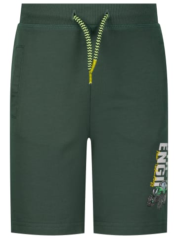 Salt and Pepper  Bermudas Powerful in pine green