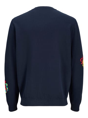 Jack & Jones Strickpullover in Sky Captain
