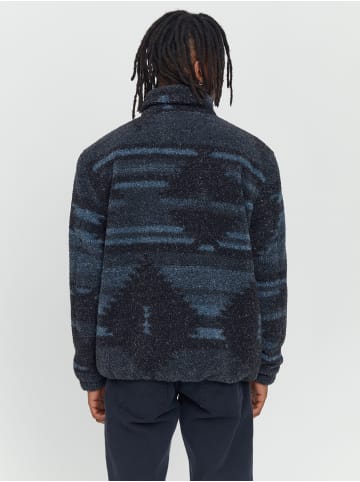 MAZINE Steppjacke Pelican Jacket in ink blue/printed