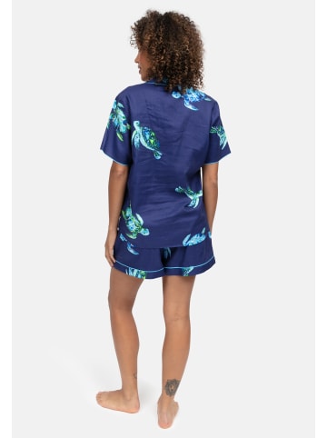 Cyberjammies Ashley Pyjama Top in marine