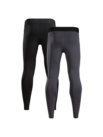 DANISH ENDURANCE Sporthose Compression in Black/Grey