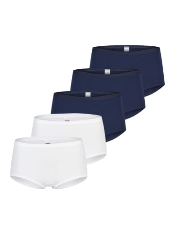 SPEIDEL Panty Cotton & More in Dunkelblau / weiß