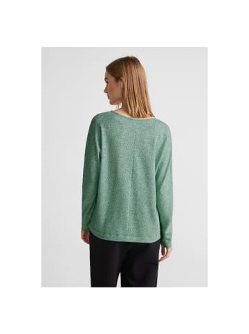 Street One Langarmshirt in fresh spring green melange