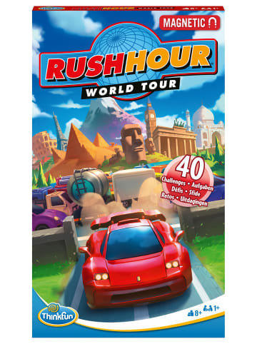 Ravensburger Verlag GmbH Brettspiel ThinkFun - 76544  Rush Hour World Tour - Das - Ab 8 Jahren