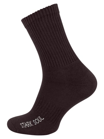 Stark Soul® Sportsocken 6 Paar, mit FROTTEESOHLE in braun/hellbraun/beige