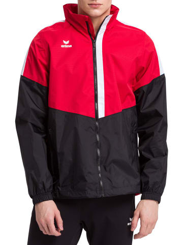 erima Squad Allwetterjacke in rot/schwarz/weiss