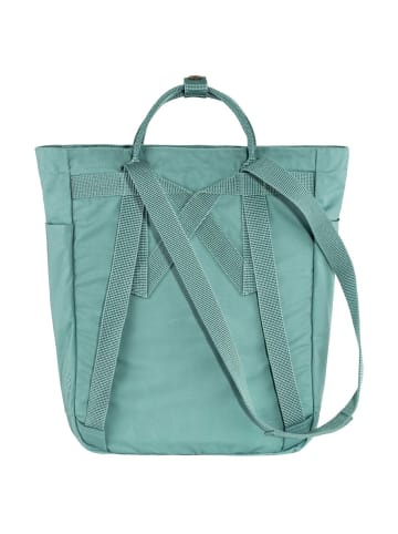 FJÄLLRÄVEN Kånken Totepack - Umhängetasche/Rucksack 40 cm (deep forest) in sky blue